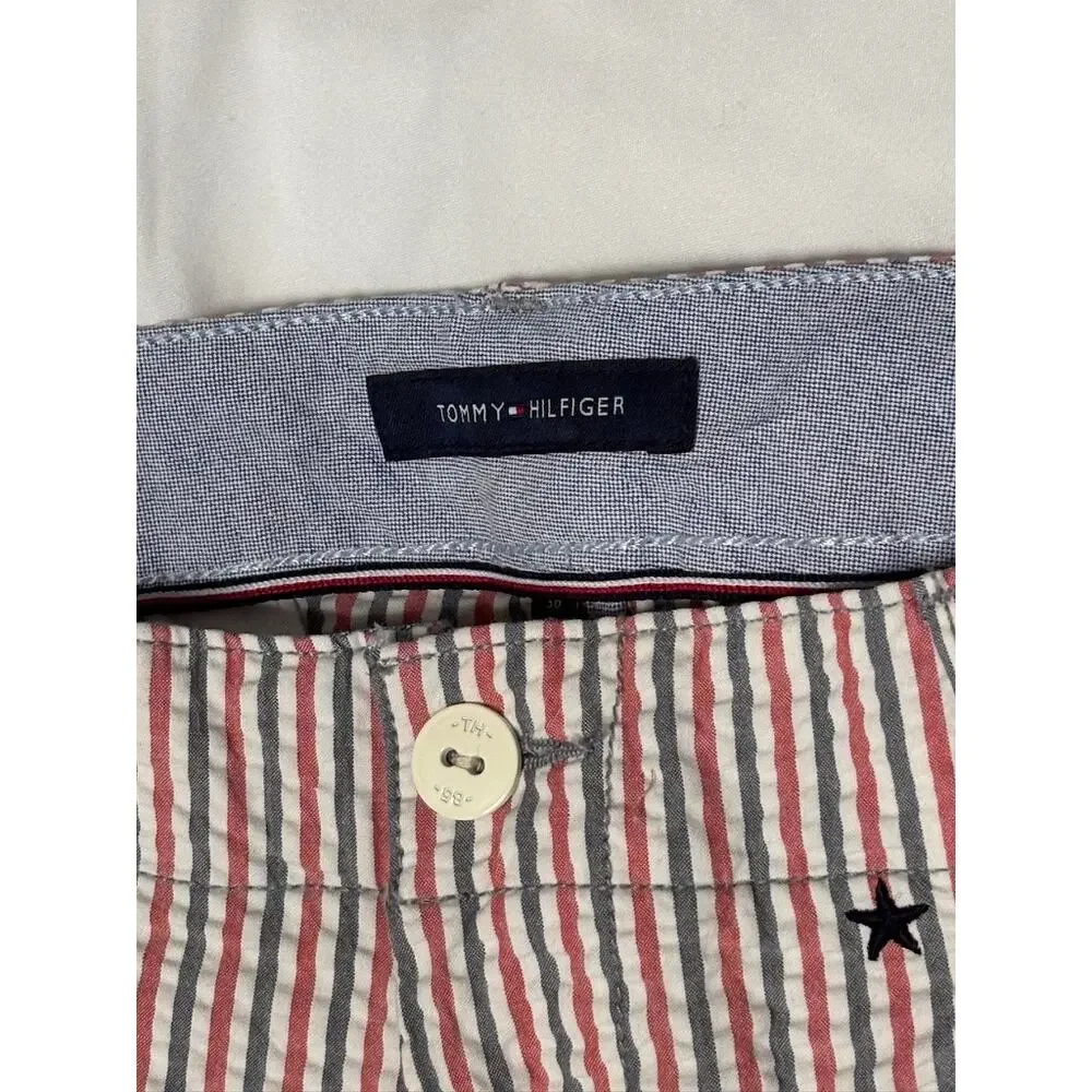 Tommy Hilfiger Men's Seersucker Shorts 38